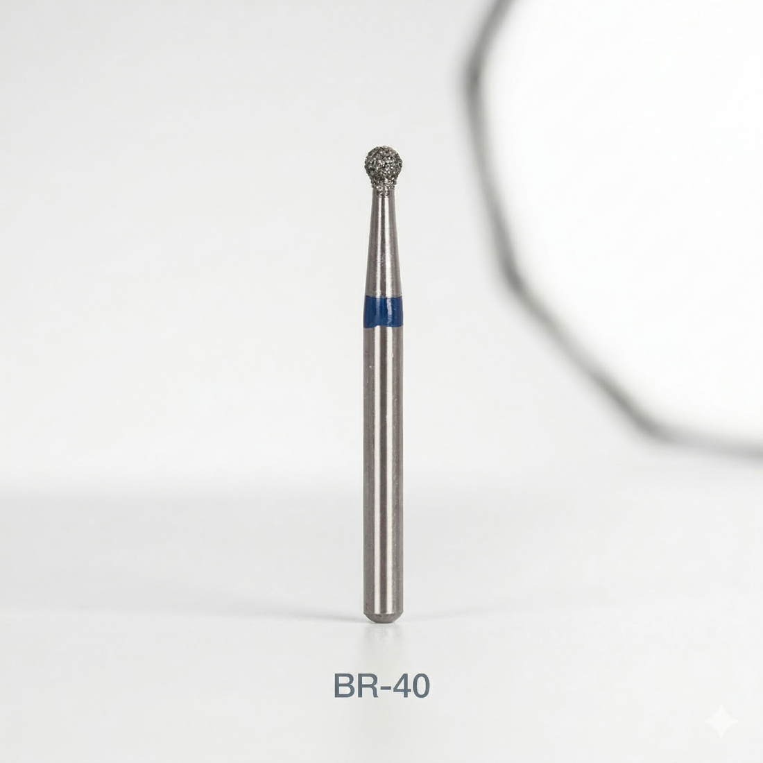 Taft Diamond Burs Round BR-40 medium grit FG shank dental bur