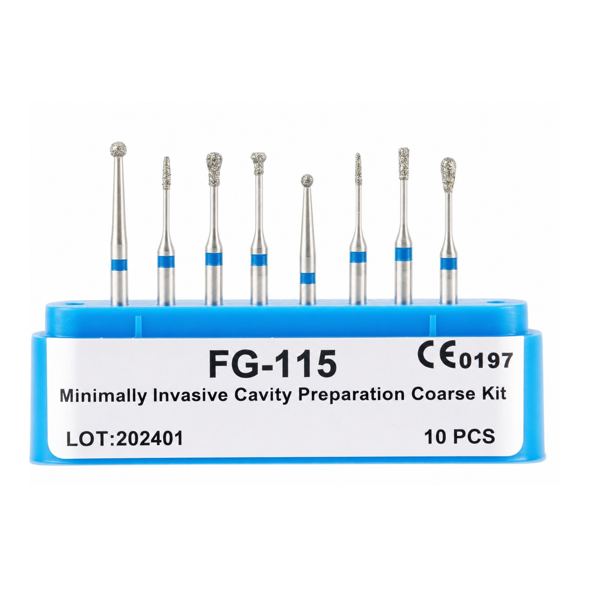 Taft Diamond Burs Minimally Invasive Cavity Prep Coarse Kit FG 115 dental diamond bur kit