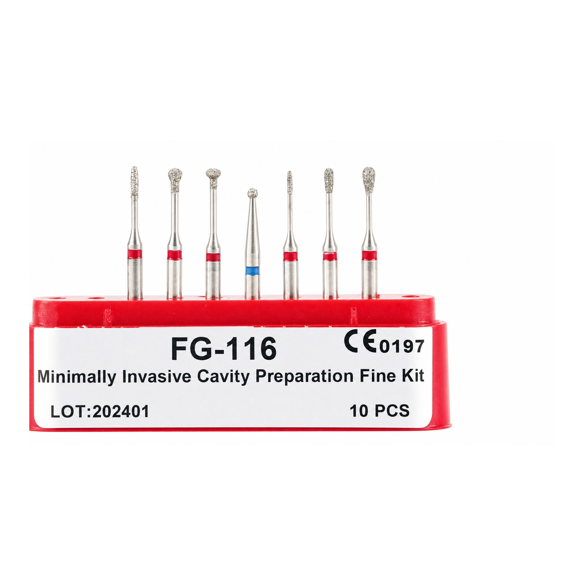 Taft Diamond Burs Minimally Invasive Cavity Prep Fine Kit FG 116 dental diamond bur kit