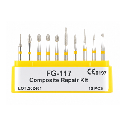 Taft Diamond Burs Composite Repair Kit FG 117 dental diamond bur kit