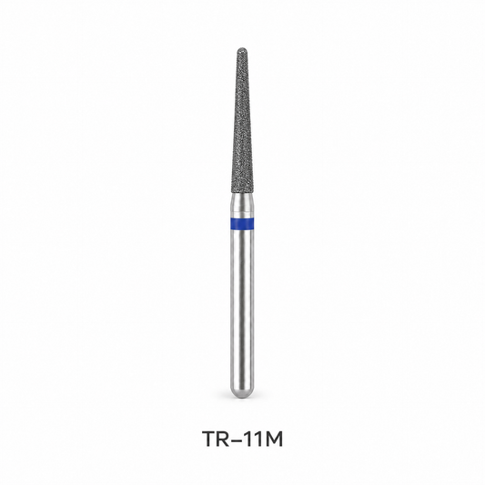 Taft Diamond Burs Round End Taper TR-11 medium grit FG shank dental bur